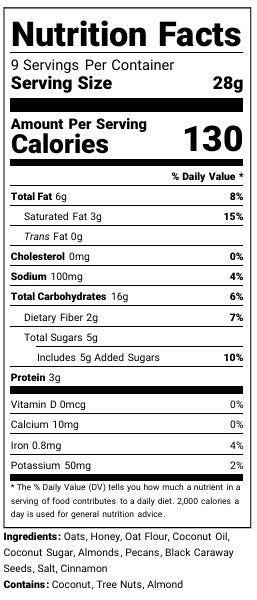 Black Seed Crunch